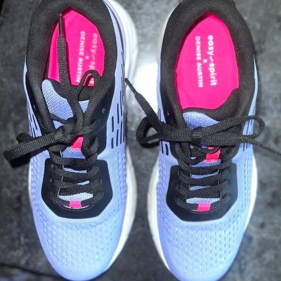 NIB Women's Easy Spirit Walking Shoe Sneaker Purple/Pink/Black- Size 7 Wide NEW - Picture 6 of 16